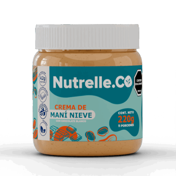 Crema de Maní Nieve ❄️🥜✨