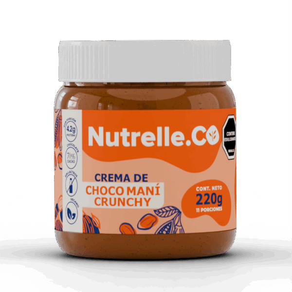 Crema Choco Maní Crunchy 🍫🥜✨